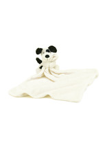 jellycat Bashful Black & Cream Puppy Soother