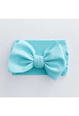 The Sugar House Sugar + Maple headwrap bow- Mint