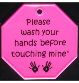 My Tiny Hands " please wash your hands" sign