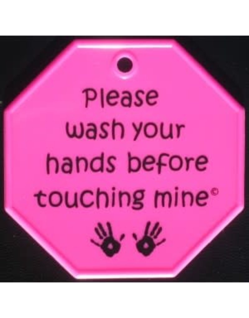 My Tiny Hands " please wash your hands" sign