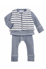 Mud Pie Mud Pie Navy Stripe 3pc set