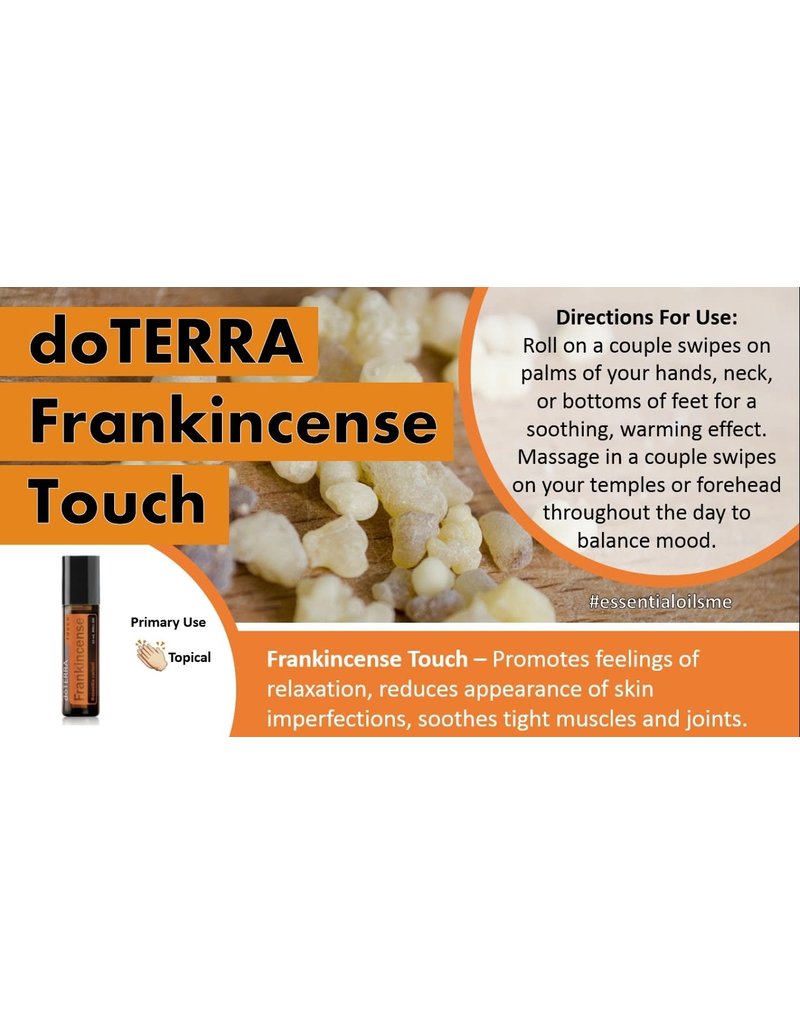 Doterra Frankincense Touch 10ml Roll on