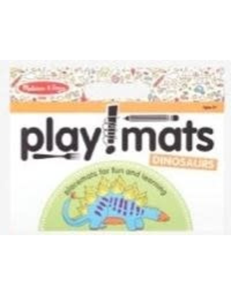 melissa and doug dinosaur play mat