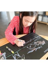 Imagination Starters Chalkboard Draw Write Placemat