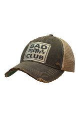 Vintage Life Bad Moms Club Distressed Trucker Cap