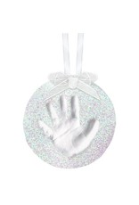 Pearhead Babyprints Christmas Ornament, Glitter