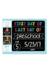 Pearhead First And Last Day Photo Sharing Chalkboard Signs