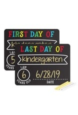 Pearhead First And Last Day Photo Sharing Chalkboard Signs