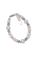 Cherished Moments Birthstone Bracelet - Sterling Silver Freshwater Pearls