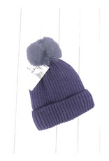 Swanky Babies Insulated Heavy Knit Hat with puff