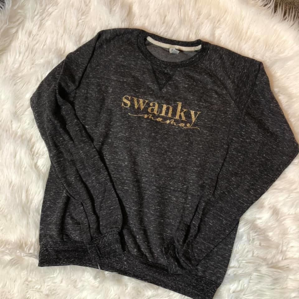 mama crew neck sweater