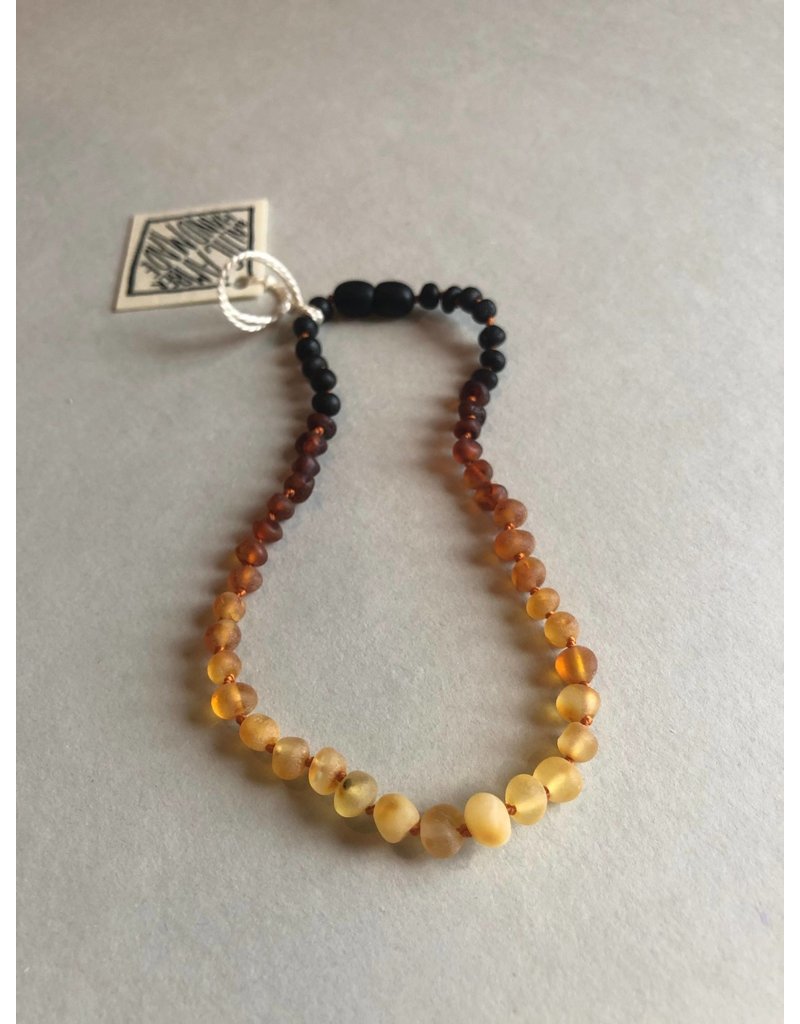 CanyonLeaf 13" Raw Amber  Necklace Ombre