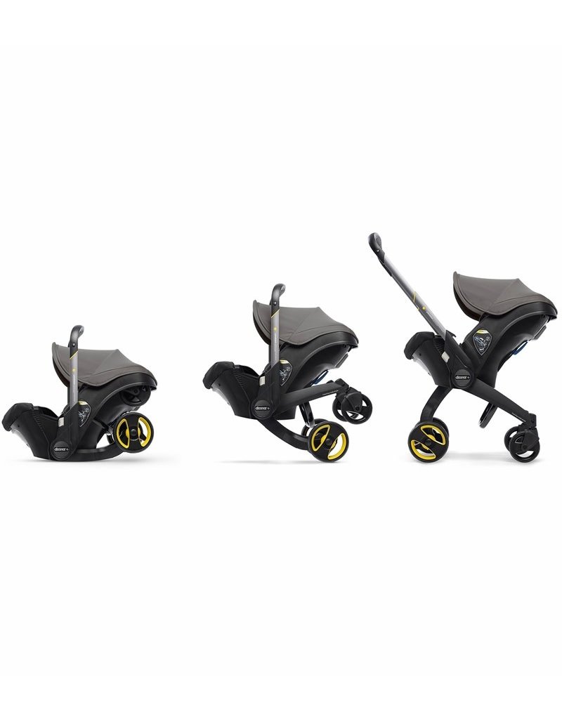 Doona Doona™+ Infant Car Seat/Stroller with LATCH Base - Grey Hound