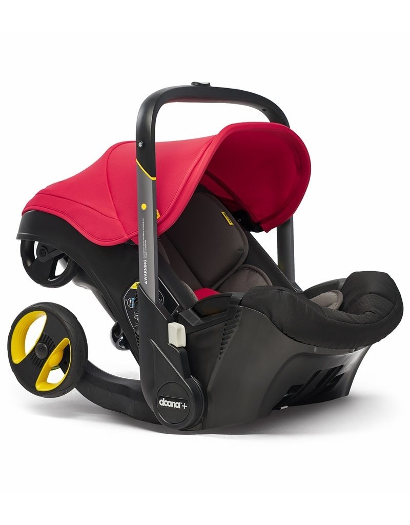 Doona Doona™+ Infant Car Seat/Stroller with LATCH Base - Flame Red