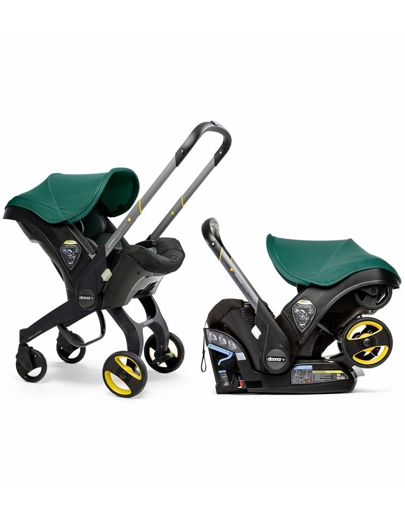 Doona Doona™+ Infant Car Seat/Stroller with LATCH Base-  Racing Green