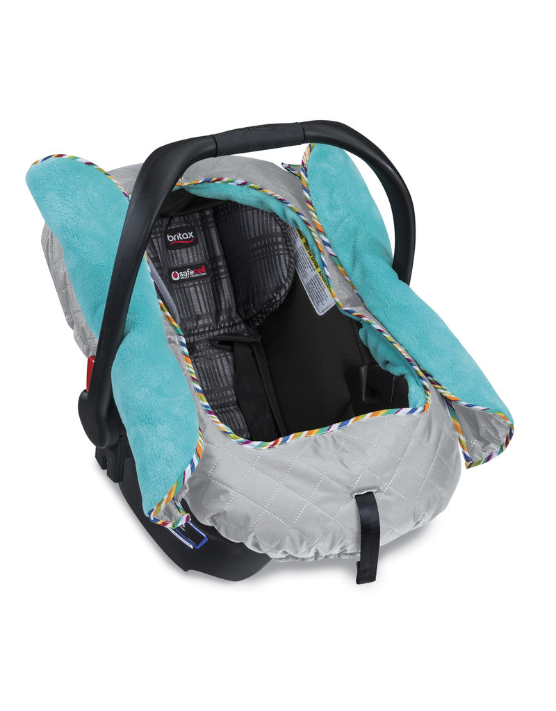 Britax BRITAX B-WARM, CAR SEAT COVER, ARCTIC SPLASH