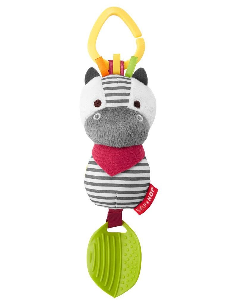 Skip Hop BANDANA BUDDIES CHIME TOY- ZEBRA