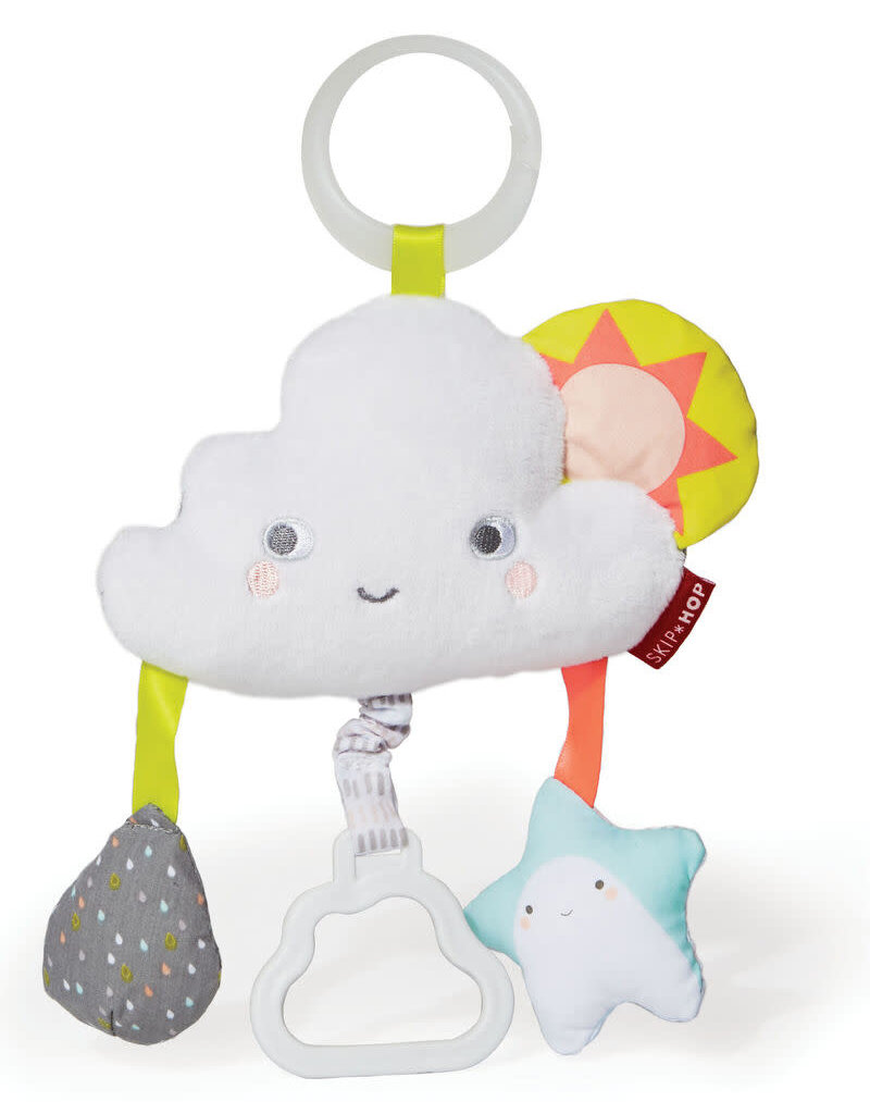 Skip Hop SILVER LINING CLOUD JITTER STROLLER TOY