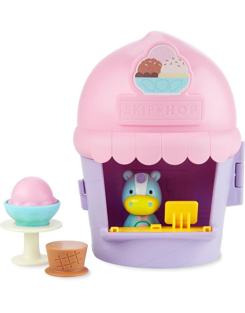 ZOO ICE CREAM SHOPPE UNICORN PLAYSET Swanky Babies