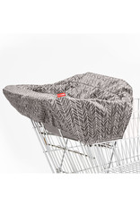 Skip Hop TAKE COVER shopping cart & high chair cover GREY FEATHER