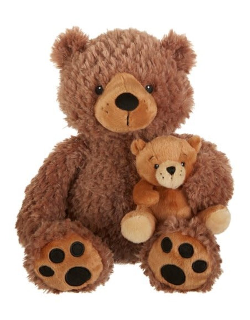 Ganz Mama Bear & Baby Bear Cuddly 14"