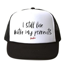 Bubu Adult Trucker Hat Live with my Parents