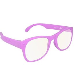 Roshambo Adult S/M  Screen Time Blue Blocker Glasses Lavender