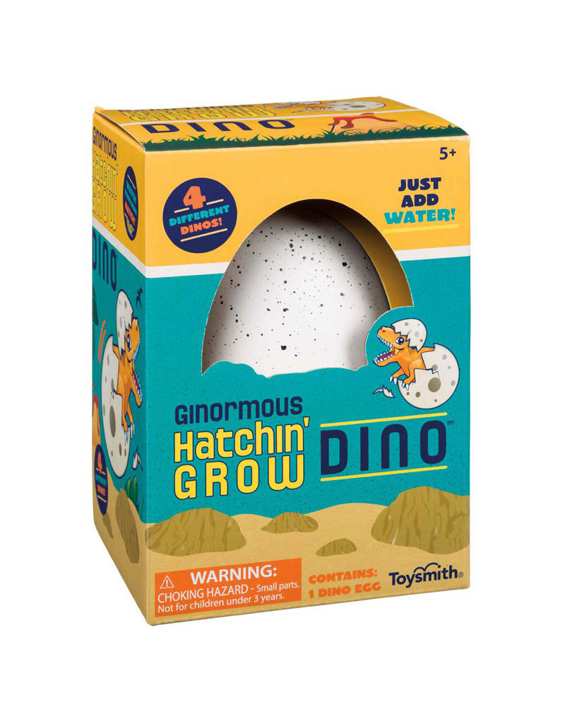 Toy Smith Ginormous Hatchin' Grow Dino