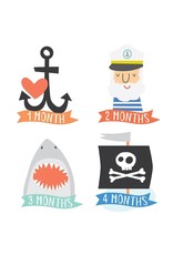 Lucy Darling Milestone Stickers Little Captain