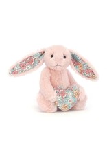 jellycat Blossom Heart Blush Bunny