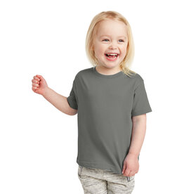 Rabbit Skins Rabbit Skins™ Toddler Fine Jersey Tee - Charcoal