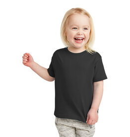 Rabbit Skins Rabbit Skins™ Toddler Fine Jersey Tee - Black