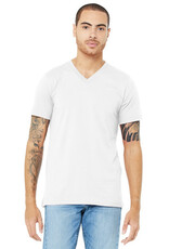 Bella+Canvas BELLA+CANVAS ® Unisex Jersey Short Sleeve V-Neck Tee - White