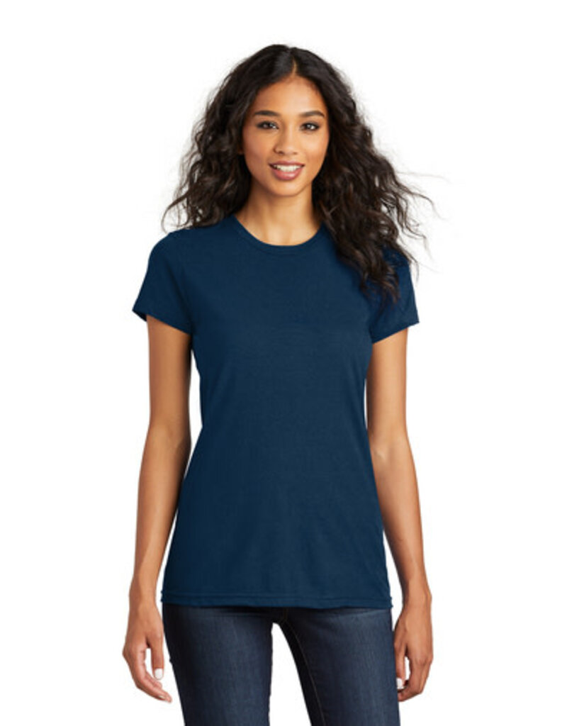 District District ® Women’s Fitted The Concert Tee ® - New Navy