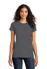 District District ® Women’s Fitted The Concert Tee ® - Heathered Charcoal