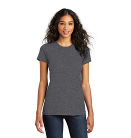 District District ® Women’s Fitted The Concert Tee ® - Heathered Charcoal