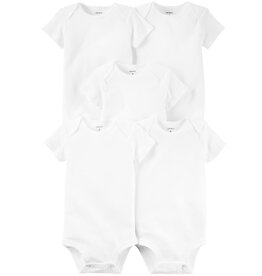 Carter's Carter's Bodysuit Short Sleeve Singles  -White