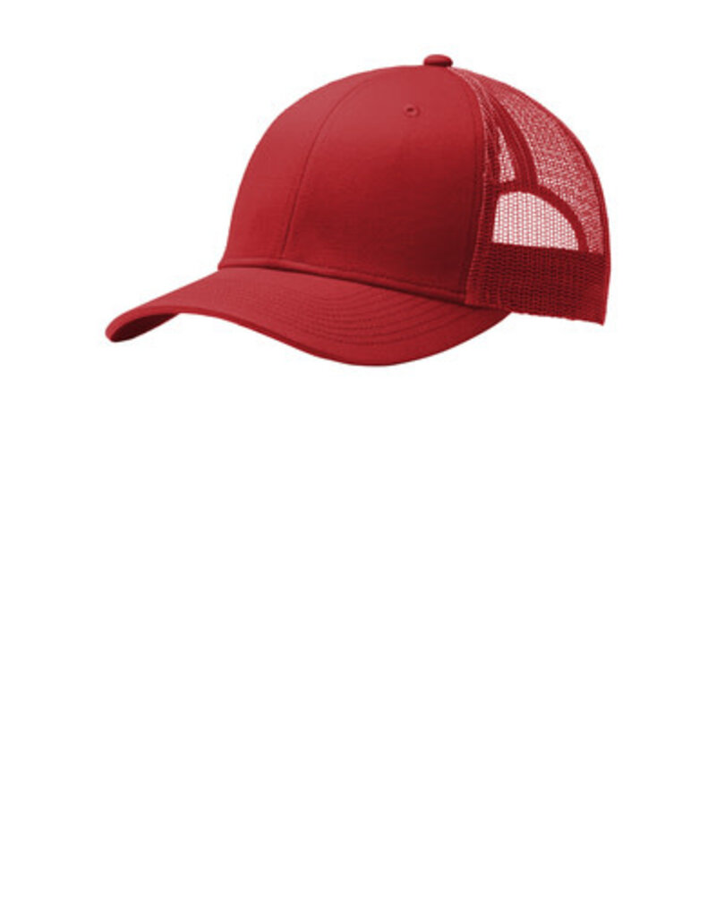 Port Authority Port Authority® Snapback Trucker Cap - Flame Red