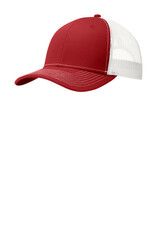 Port Authority Port Authority® Snapback Trucker Cap - Flame Red/White
