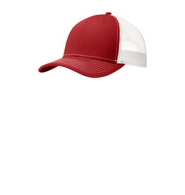 Port Authority Port Authority® Snapback Trucker Cap - Flame Red/White