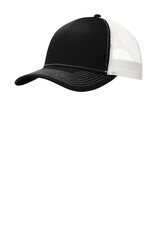 Direct Caps Direct Cap Premium Trucker Cap Black/White