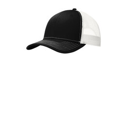 Direct Caps Direct Cap Premium Trucker Cap Black/White