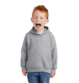 Port & Company Precious Cargo® Toddler Core Fleece Pullover Hooded Sweatshirt - Athletic Heather