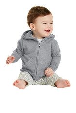 Port & Company Precious Cargo® Toddler Core Fleece Full-Zip Hooded Sweatshirt