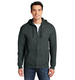 Gildan Gildan® - Heavy Blend™ Full-Zip Hooded Sweatshirt - Dark Heather Grey