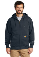 Carhartt Carhartt ® Rain Defender ® Paxton Heavyweight Hooded Zip-Front Sweatshirt - New Navy
