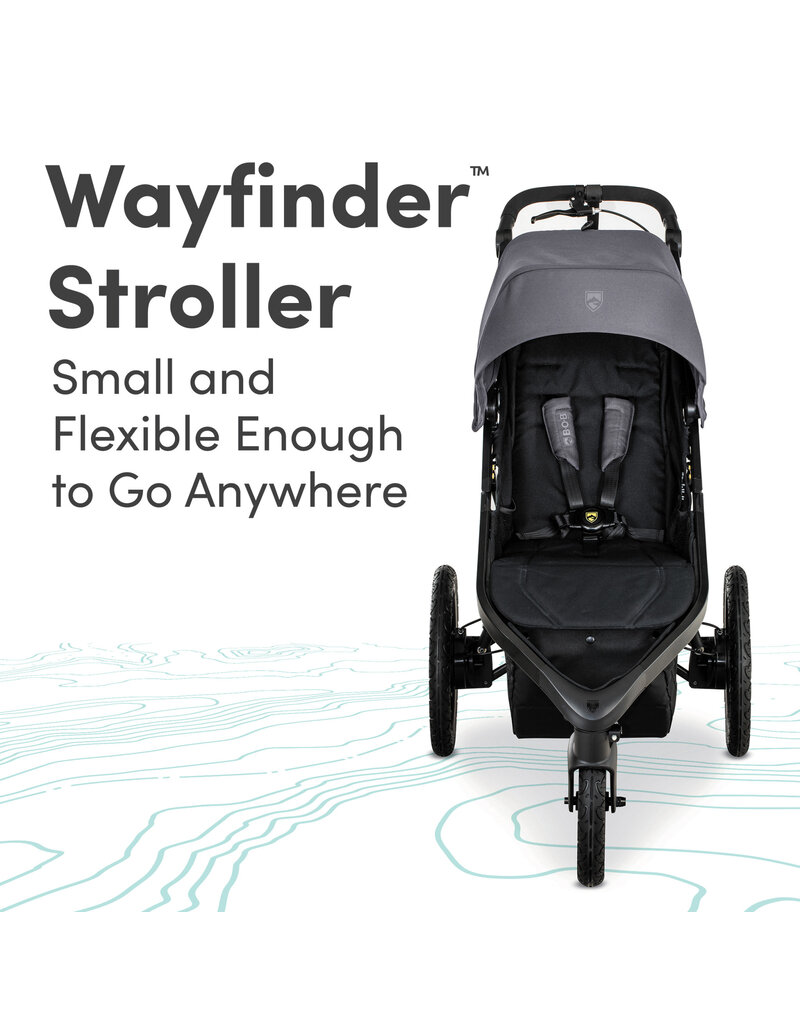 Bob BOB Gear® Wayfinder Jogging Stroller -  Storm