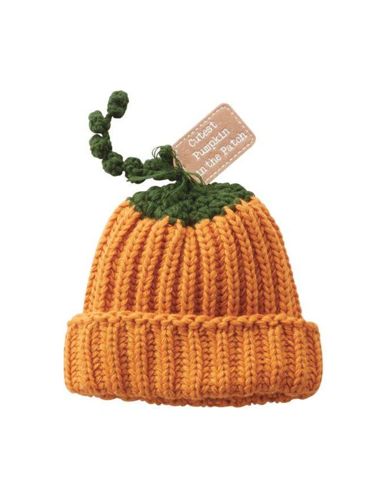 Mud Pie CUTEST PUMPKIN IN PATCH HAT