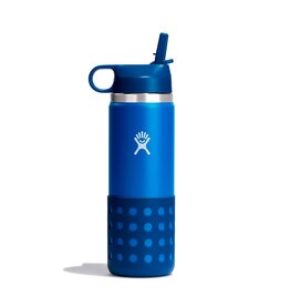 Hydroflask 20 OZ KIDS F WIDE MOUTH STRAW CAP AND BOOT LAKE