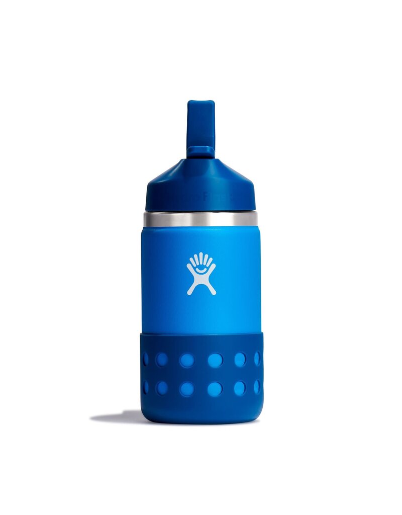 Hydroflask 12 OZ KIDS F WIDE MOUTH STRAW CAP AND BOOT LAKE